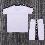 2002-2003 Parma Home Retro Kids Soccer Jersey