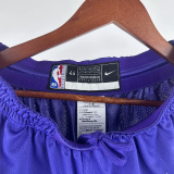 23-24 SUNS Purple City Edition Top Quality NBA Pants