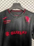 25-26 Torino Black Commemorative Edition Fans Soccer Jersey