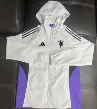 25-26 Man Utd White Windbreaker