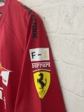 2025 F1 Ferrari New Pattern Red Short Sleeve Racing Suit