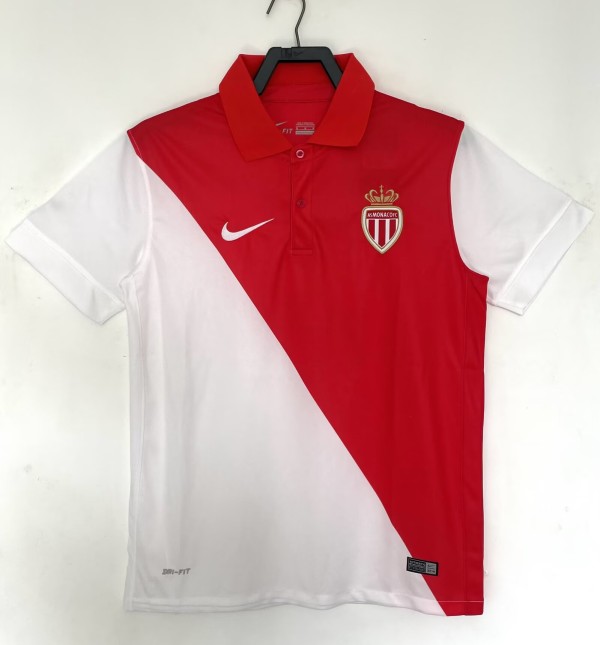 2014-2015 Monaco Home Retro Soccer Jersey