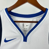22-23 Dallas Mavericks FLAGG #32 White Top Quality Hot Pressing NBA Jersey(V领)