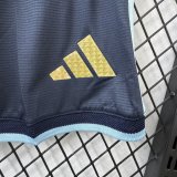 2026 World Cup Argentina Home Player Version Shorts Pants (球员短裤)