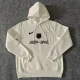 25-26 BAR White Hoody (加绒)黑标