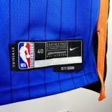 23-24 KNICKS RANDLE #30 Blue City Edition Top Quality Hot Pressing NBA Jersey