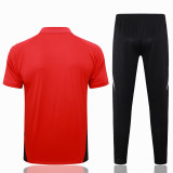 24-25 Man Utd High Quality Polo Tracksuit
