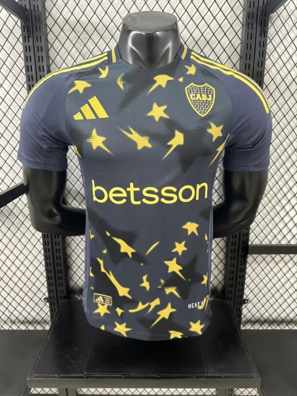 25-26 Boca Juniors Third Player Version Soccer Jersey