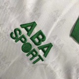 1995 Mexico Away White Retro Soccer Jersey