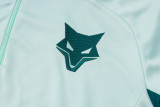 25-26 Cruzeiro High Quality Half Pull Tracksuit