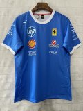 2025 F1 Ferrari New Pattern Short Sleeve Racing Suit