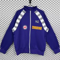 1986-1987 Fiorentina Purple Jacket #单夹克 1986-1987 Fiorentina Purple Jacket #单夹克