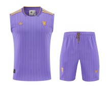 26-27 Man Utd High Quality Tank Top And Shorts Suit