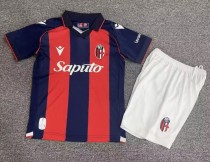 26-27 Bologna Home Kids Soccer Jersey 26-27 Bologna Home Kids Soccer Jersey