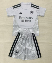 26-27 ARS Gray GoalKeeper Kids Soccer Jersey