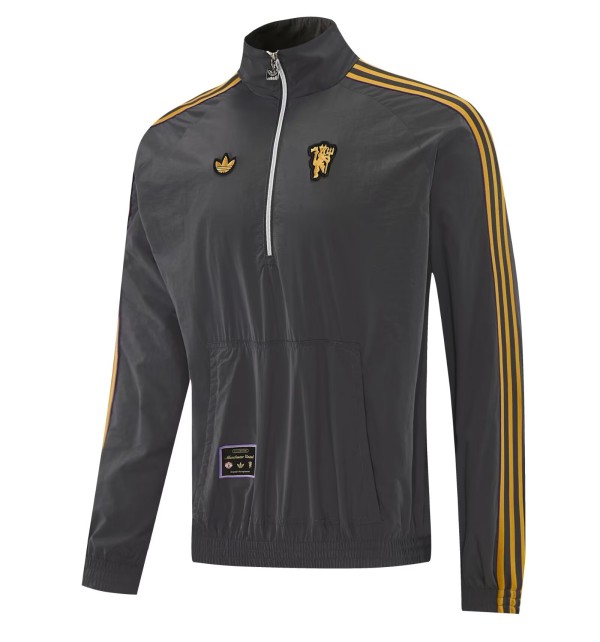 26-27 Man Utd New Pattern Half Pull Windbreaker