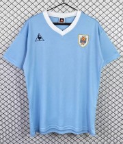 1986 Uruguay Home Retro Soccer Jersey