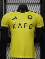 26-27 AL-Nassr Leaked Edition Home Player Version Soccer Jersey*带广告 26-27 AL-Nassr Leaked Edition Home Player Version Soccer Jersey*带广告