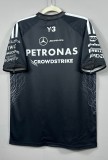 2026 F1 Benz New Pattern Short Sleeve Racing Suit