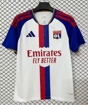 26-27 Lyon Home Leaked Edition Fans Soccer Jersey
