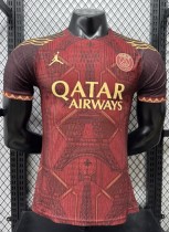 26-27 PSG Red Special Edition Player Version Soccer Jersey