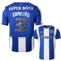 25-26 Porto Home Print CAMPEÃO #31 Fans Soccer Jersey
