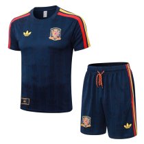 26-27 Spain Blue High Quality Player Version Training Short Suit (球员套装) 26-27 Spain Blue High Quality Player Version Training Short Suit (球员套装)