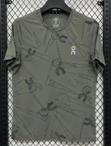 2026 ON Green Ice Silk Casual T-Shirt 2026 ON Green Ice Silk Casual T-Shirt