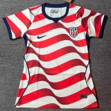 2026 USA Home Women Fans Soccer Jersey (女)