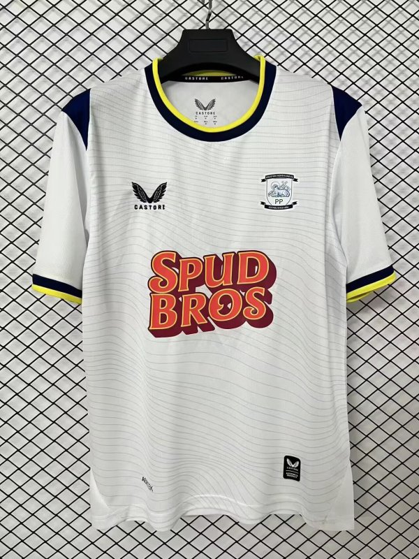 26-27 Preston North End Home Fans Soccer Jersey