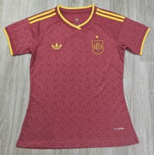 2026 Spain Third Leaked Edition Women Fans Soccer Jersey (女)