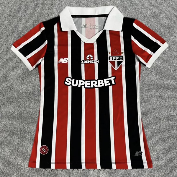 26-27 Sao Paulo Away Women Fans Soccer Jersey (女)