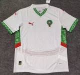 24-25 Morocco Away Fans Soccer Jersey