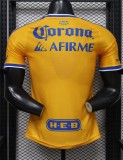 26-27 Tigres UANL Home Player Version Soccer Jersey