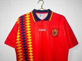 1994 Spain Home Red Retro Soccer Jersey