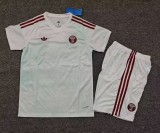 2026 Qatar Away Kids Soccer Jersey