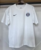 26-27 PSG White High Quality Casual T-Shirt