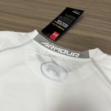 2026 UA White Tight short sleeves