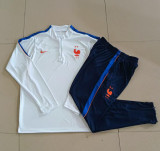 26-27 France High Quality Half Pull Tracksuit