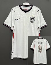 2026 England Embroidered Version Fans Soccer Jersey