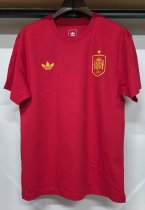 26-27 Spain Red High Quality Casual T-Shirt 26-27 Spain Red High Quality Casual T-Shirt