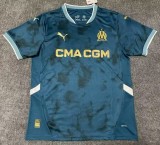 24-25 Marseille Away Fans Soccer Jersey