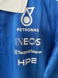 2026 Benz New Pattern Player Version Short Sleeve Racing Suit*有领