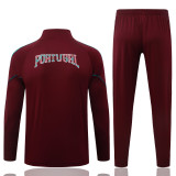 26-27 Portugal High Quality Half Pull Tracksuit