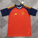 2026 World Cup Spain Home Fans Soccer Jersey (With 2 Star)*两颗星