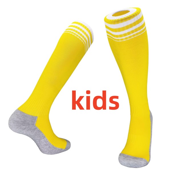 26-27 Yellow Kids Socks