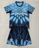 26-27 Marseille Blue GoalKeeper Adult Suit