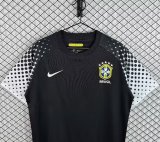 2010 Brazil GoalKeeper Retro Soccer Jersey