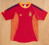 2002 Spain Home Retro Soccer Jersey