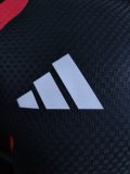 26-27 Man Utd Black Special Edition Player Version Half Pull Training shirts